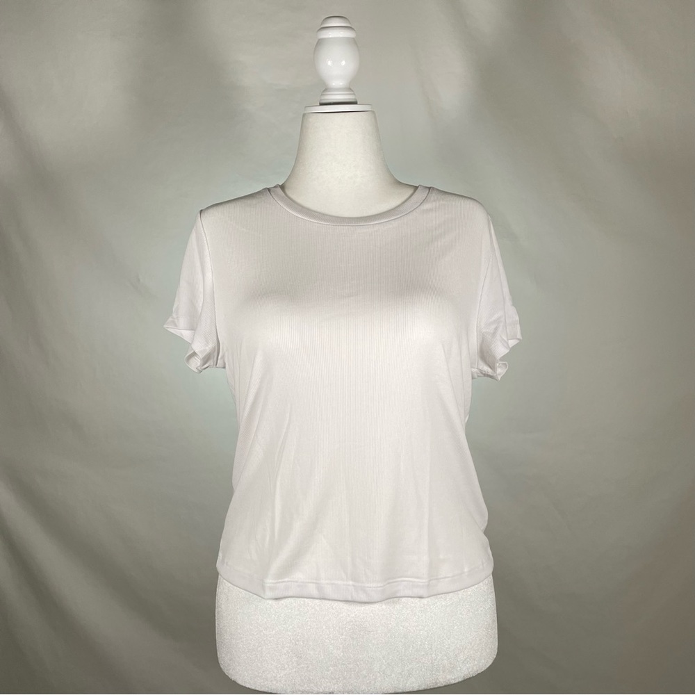 💪 GAP Mini Rib Crop T-shirt - NWT